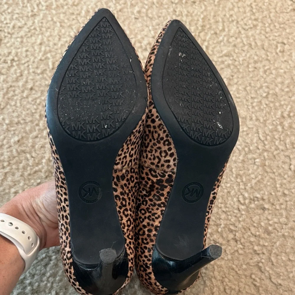 Michael Kors Animal Print Heels - Picture 5 of 7